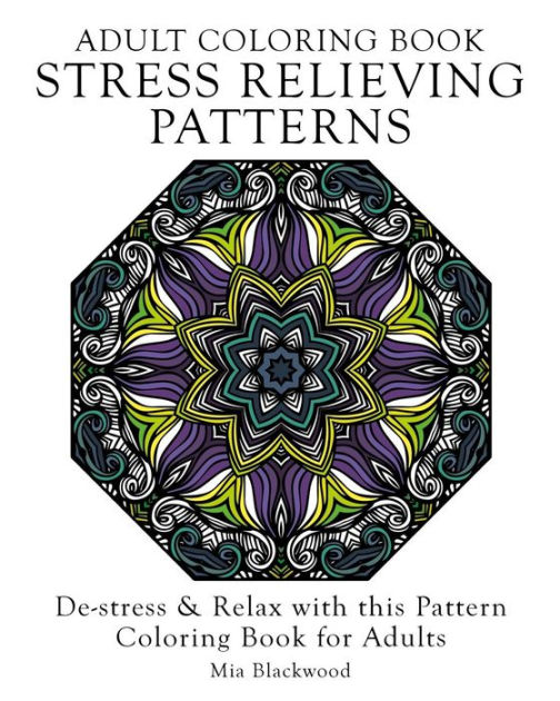 Adult Coloring Book: Stress Relieving Patterns by Adult Coloring