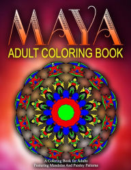 Title: MAYA ADULT COLORING BOOKS - Vol.13: relaxation coloring books for adults, Author: Jangle Charm