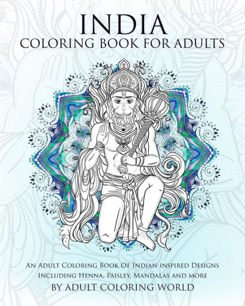 Adult Coloring Book Teen Coloring Book Henna Activity Mandalas