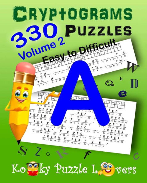 Cryptograms, Volume 2: 330 Puzzles