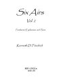 Six Airs for Solo and Piano, Vol. 2 - trombone/euphonium version