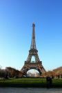 Eiffel Tower Paris, France Journal: 150 page lined notebook/diary