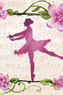 The Ballerina Journal: 150 page lined notebook/diary