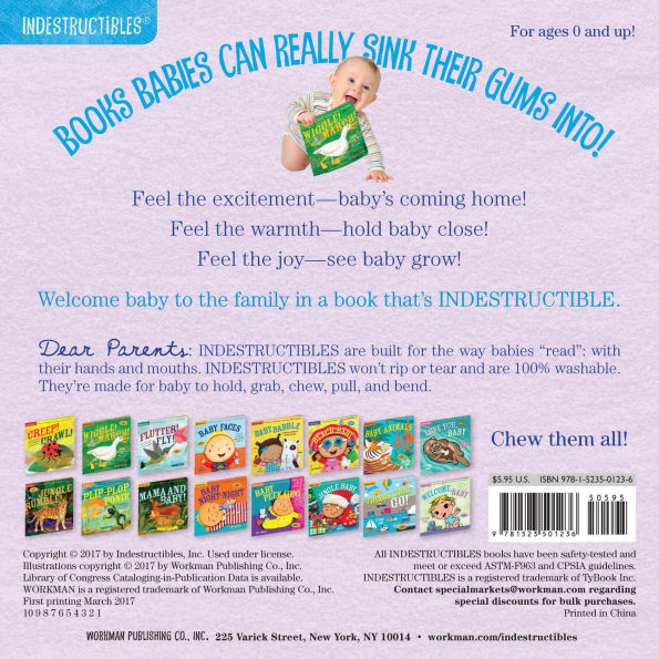 Welcome, Baby (Indestructibles Series)
