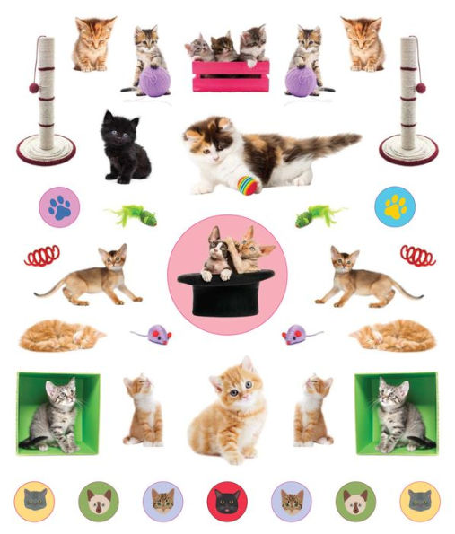 Eyelike Stickers: Kittens