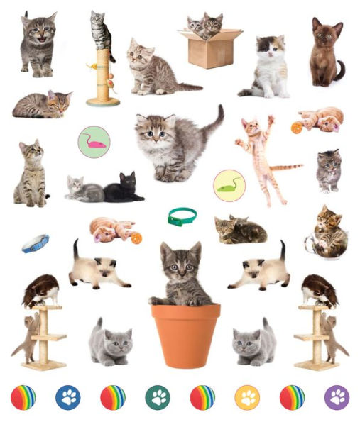 Eyelike Stickers: Kittens