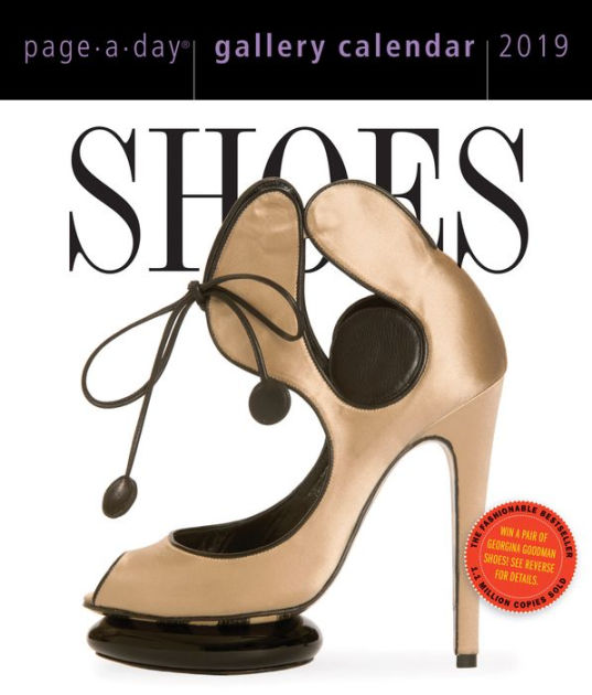 Shoes Page A Day Gallery Calendar 2019 9781523503322 Item Shoes Page A Day Gallery Calendar 2019 9781523503322 Item Barnes Noble