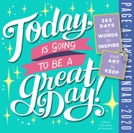 Books google free downloads 2020 Today is Going to Be a Great Day! Color Page-A-DayCalendar