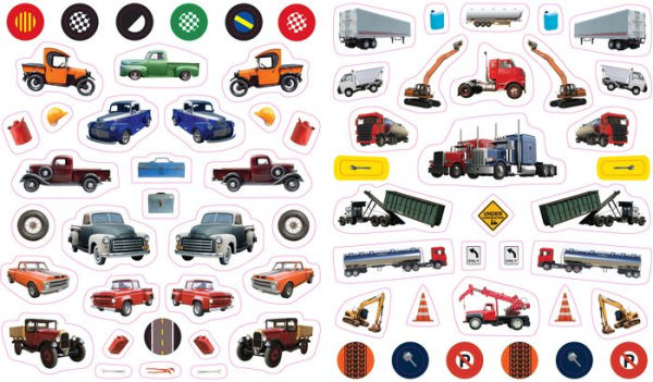 Eyelike Stickers: Trucks