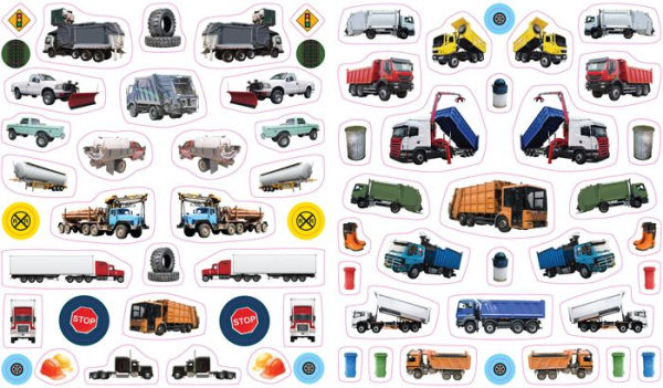 Eyelike Stickers: Trucks