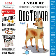 2020 A Year of Dog Trivia Color Page-A-Day Calendar