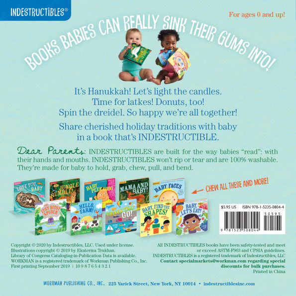 Hanukkah Baby (Indestructibles Series)