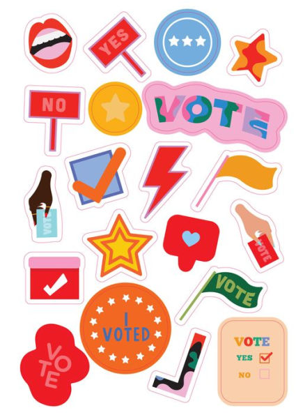 Be a Voter!: 450 Stickers for Democracy