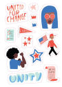 Alternative view 10 of Be a Voter!: 450 Stickers for Democracy