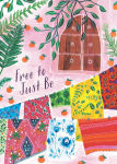 Alternative view 2 of Free to Just Be 1,000-Piece Puzzle: (Flow) for Adults Families Picture Quote Mindfulness Game Gift Jigsaw 26 3/8