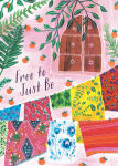 Alternative view 3 of Free to Just Be 1,000-Piece Puzzle: (Flow) for Adults Families Picture Quote Mindfulness Game Gift Jigsaw 26 3/8