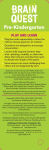 Alternative view 18 of Brain Quest Pre-Kindergarten Smart Cards Revised 5th Edition
