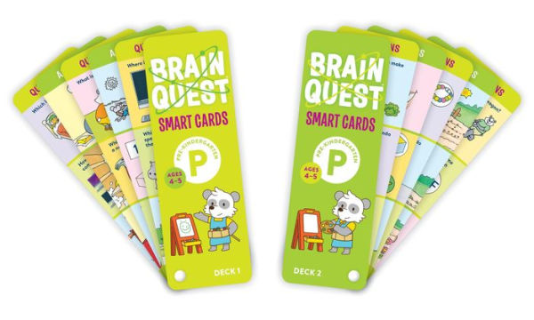 Brain Quest Pre-Kindergarten Smart Cards Revised 5th Edition