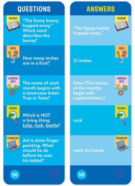 Brain Quest 1st Grade Smart Cards Revised 5th Edition