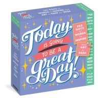 Title: Today Is Going to Be a Great Day! Page-A-Day Calendar 2024: 365 Days of Words to Inspire and Art to Keep