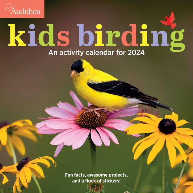 Audubon Kids Birding Wall Calendar 2024 An Activity Calendar for 2024