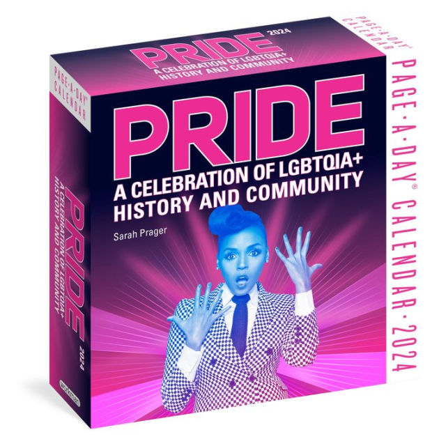 Pride PageADay Calendar 2024 A Celebration of LGBTQIA+ History and