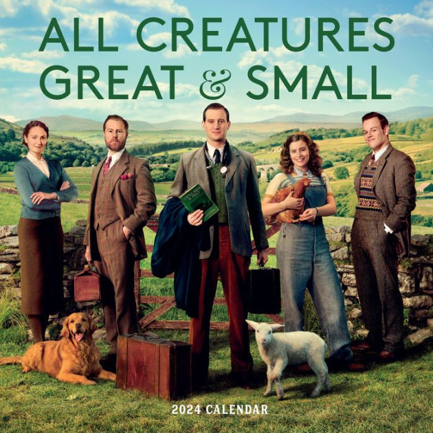 All Creatures Great and Small Wall Calendar 2024 by Workman Calendars