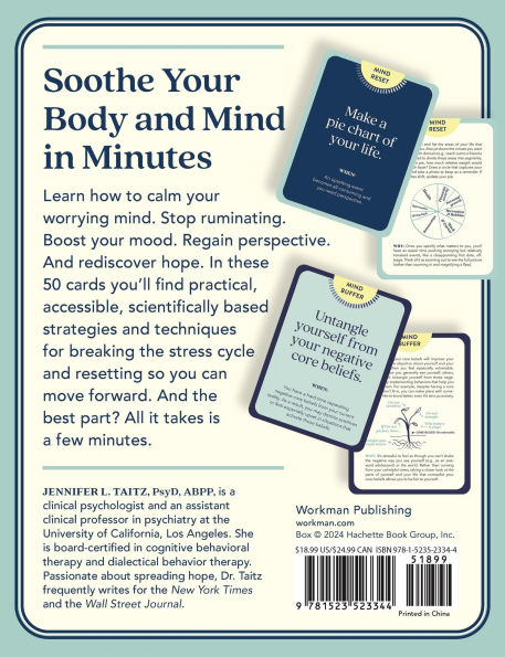 The Stress Resets Deck: 50 Cards to Help You Feel Better in Minutes