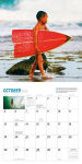 Alternative view 3 of Big Wave Surfing Wall Calendar 2025