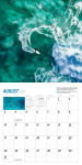 Alternative view 4 of Big Wave Surfing Wall Calendar 2025