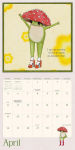 Alternative view 3 of 2026 Little Frog's Guide to Self-Care Mini Wall Calendar