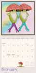 Alternative view 5 of 2026 Little Frog's Guide to Self-Care Mini Wall Calendar