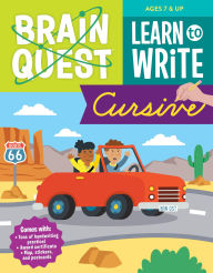 Title: Brain Quest Learn to Write Cursive, Author: Workman Publishing