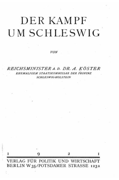Der Kampf um Schleswig