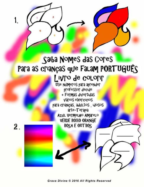 Aprender Nombres De Colores Para Ninos Que Hablan Espanol Libro De