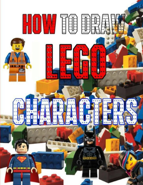 how to draw lego characters