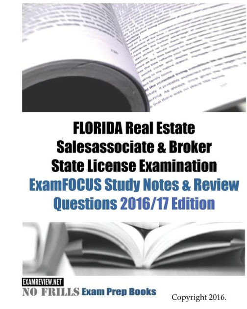 FLORIDA Real Estate Salesassociate & Broker State License Examination