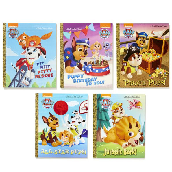 PAW Patrol Little Golden Book Library (PAW Patrol)