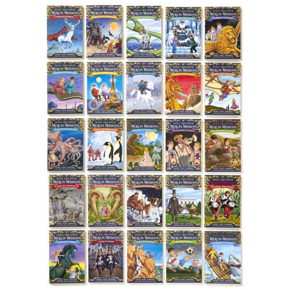 Magic Tree House Merlin Missions Books 1-25 Boxed Set