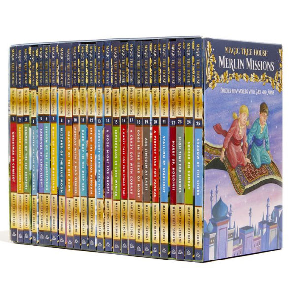 Magic Tree House Merlin Missions Books 1-25 Boxed Set