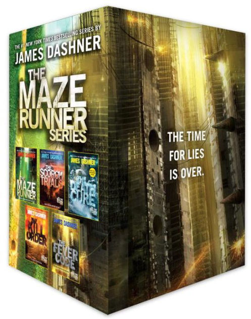 The Maze Runner Full Series Books 1-3 & First Prequel Book by James Dashner