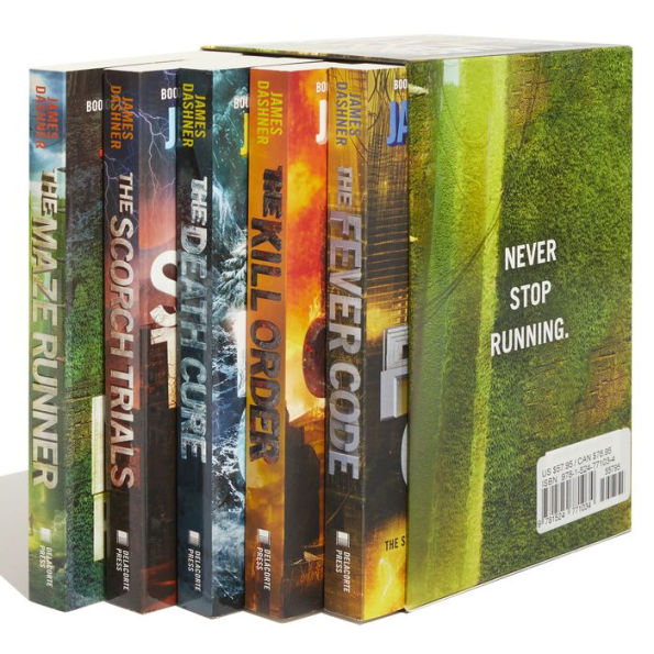 The Maze Runner Series Complete Collection Boxed Set (5-Book)