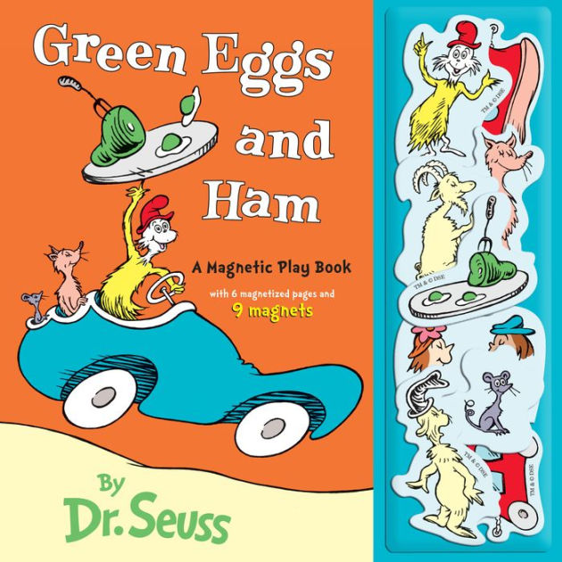 Green Eggs And Ham A Magnetic Play Book By Dr Seuss Jan Gerardi Board Book Barnes Noble