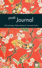 Gold Foil Fan Posh Journal with 160 lined pages