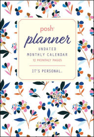Title: Posh: Planner Undated Monthly Pocket Planner Calendar
