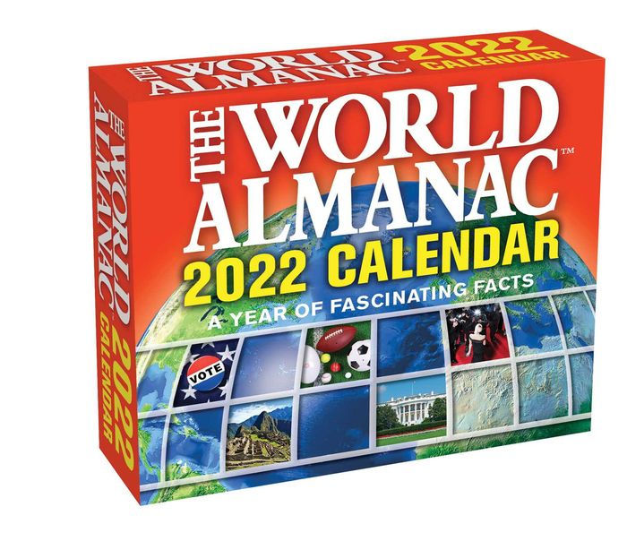 World Almanac 2022 DaytoDay Calendar A Year of Fascinating Facts by