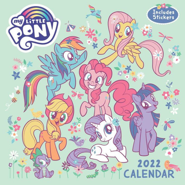my-little-pony-friendship-is-magic-2022-wall-calendar-by-hasbro-calendar-wall-calendar