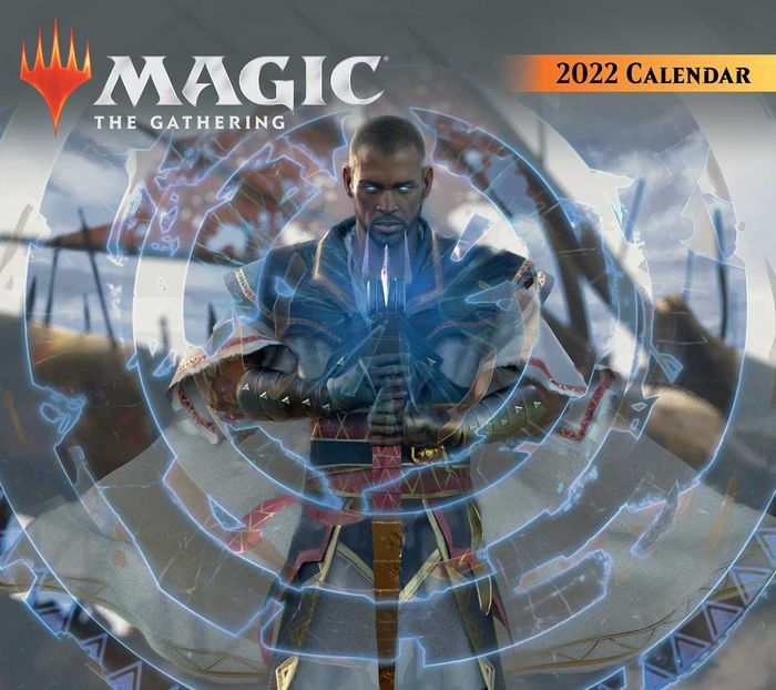 Magic The Gathering 2022 Deluxe Wall Calendar with Print by Wizards of