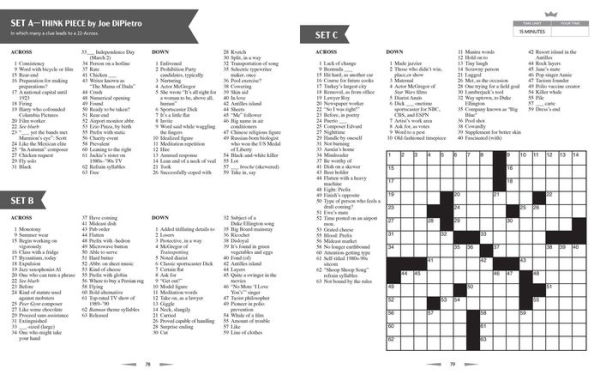 Championship Crosswords: 60 Challenges from the American Crossword Puzzle Tournament