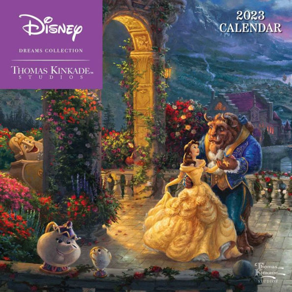 Disney Dreams Collection by Thomas Kinkade Studios 2023 Mini Wall